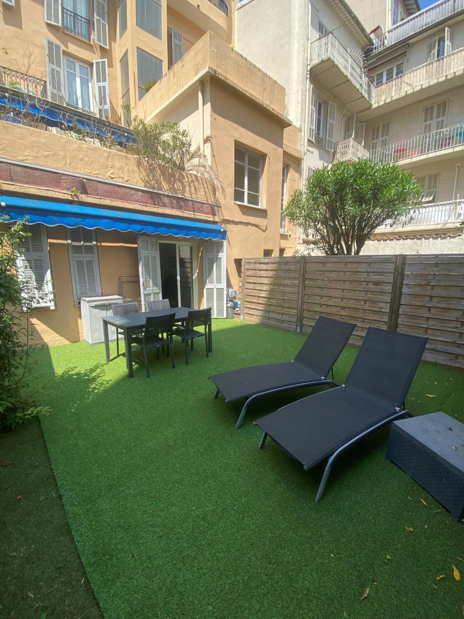 Congres - Appartement 4 Personnes Grande Terrasse Dans Le Carre D'Or A Nizza Kültér fotó